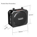 Máy trợ giảng không dây KAW Zansong M80, Công suất lớn, Kết nối Bluetooth 5.0